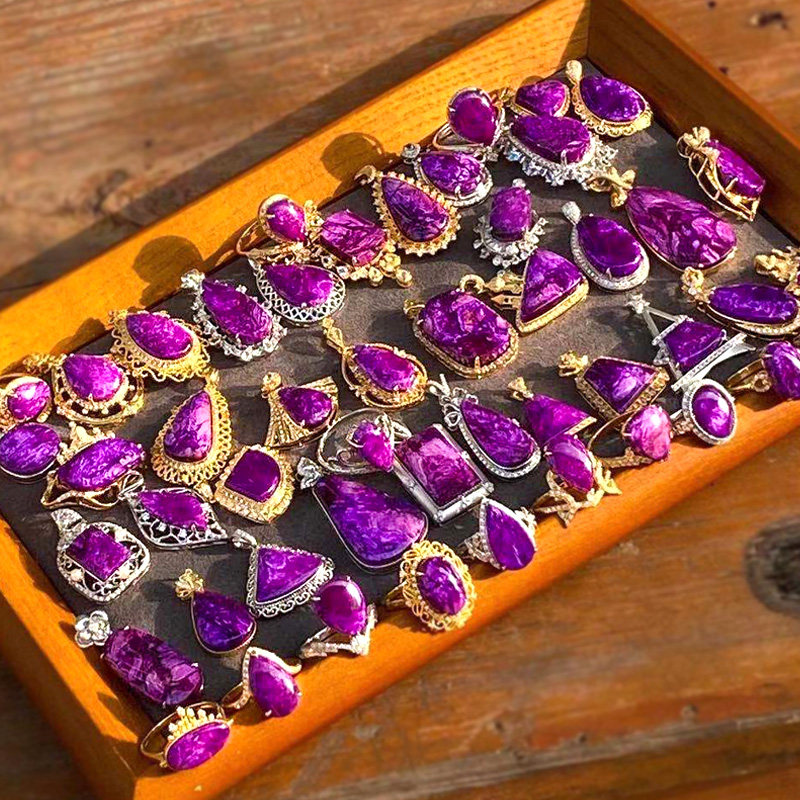 直播天然舒俱来桃红樱花丝绒吊坠项链苏纪石锁骨链女首饰节日礼物