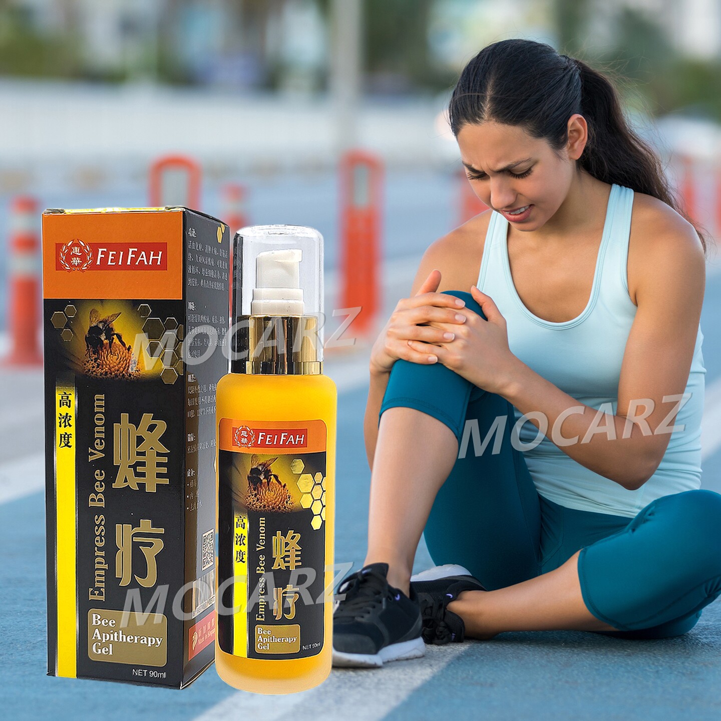生产商一手货源新加坡70年老牌惠华蜂疗高浓度热敷凝胶90ml