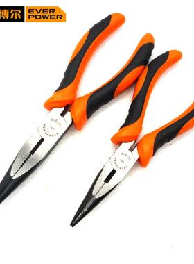 艾威博尔6 8寸迷你尖嘴钳工业级尖口钳子铬钒合金钢101416 101516