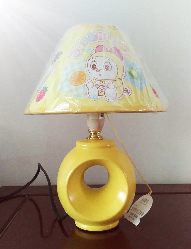 迪士尼卡通台灯 多啦A梦陶瓷灯