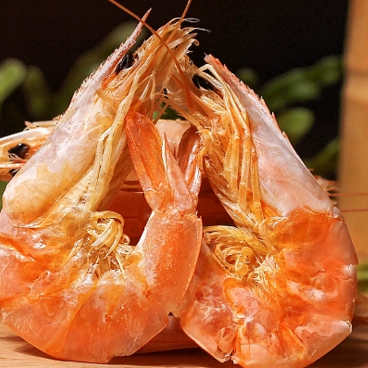 海山本港特产烤虾干即食野生烤虾大对虾干海虾干虾仁海鲜干货500g