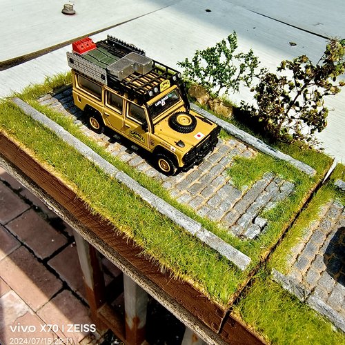 纯手工可定制微缩场景地台1/64