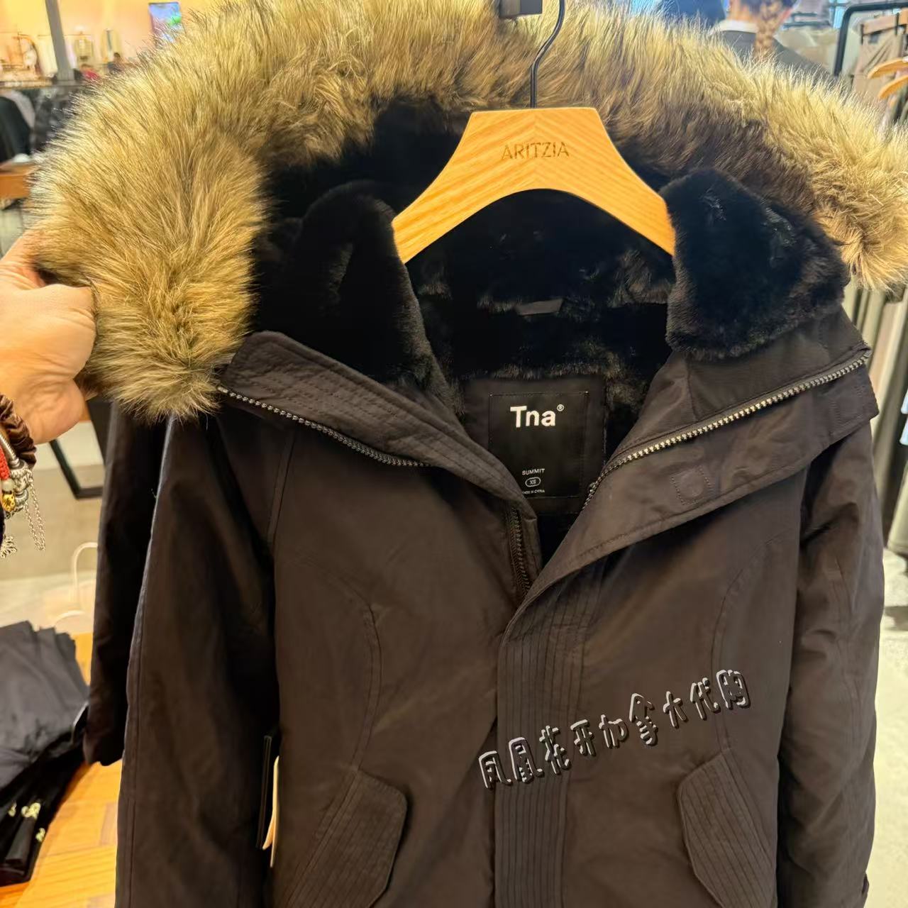 凤凰花开加拿大TNA女士SUMMIT中长款PARKA保暖防风鹅绒派克羽绒服