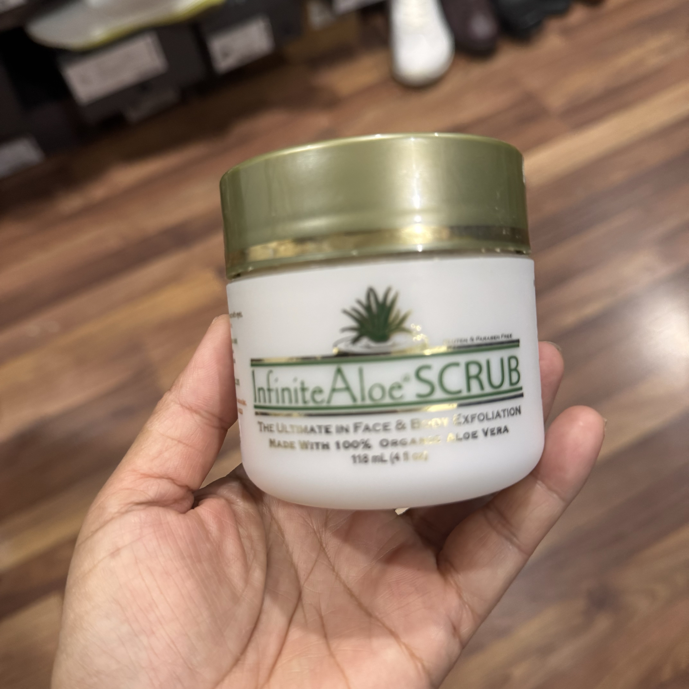 凤凰 InfiniteAloe 黑金微晶去角质加拿大直邮