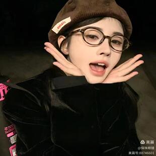 济南实体 2604 姜穹纯钛超轻眼镜框 男女镜架可配近视防蓝光2002