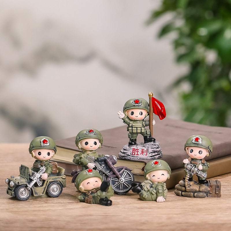 2022新品家居特种兵树脂摆件装饰摆件