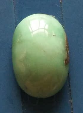 原矿纯天然绿松石 高磁半透 美国菜籽黄 湖矿 carico lake 戒面