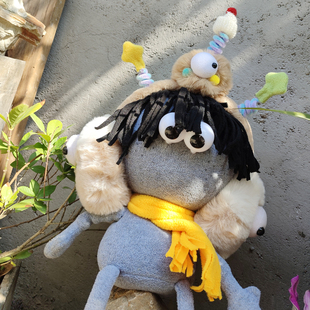 PLUMO皮洛姆冬季男女毛绒保暖耳罩萌可爱可折叠耳套护耳 棉花暖糖