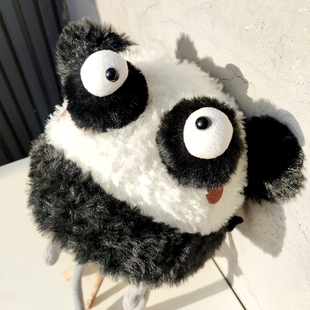 plumo皮洛姆原创国货秋冬毛绒保暖萌帽出游可爱男女 俏皮猫熊耳帽