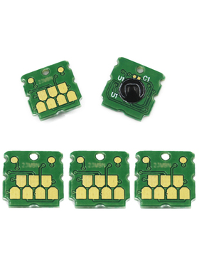 C13S210115维护箱废墨仓芯片兼容Epson T3780 T5780 T7780 T5860