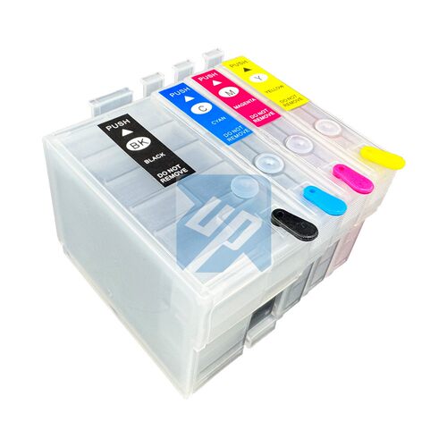 适用爱普生Epson WF-7111 WF-7621 WF-3641 T1881 填充连供墨盒