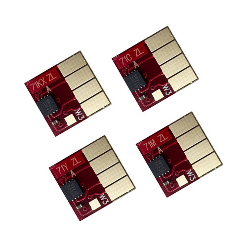 兼容HP711 Designjet T120 T520 T530 T130 T125连供填充墨盒芯片