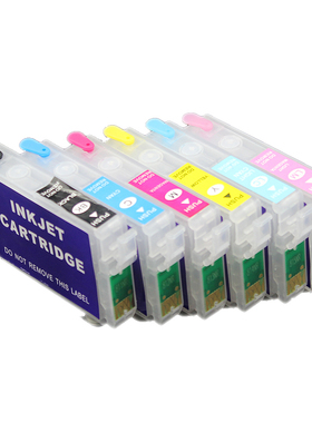 T0811N适用爱普生TX800 TX700W T50 TX650 TX810FW打印机填充墨盒