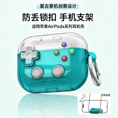 苹果AirPodsPro3透明耳机壳