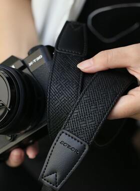 相机挂绳肩带 适用富士xt30三代XS20XT50xm5单肩斜挎背带加厚原创