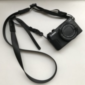 相机背带微单肩带佳能G7X 理光GR3X RX100卡片机单肩斜挎快拆挂绳