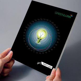 光电子器照明灯饰五金木门锁具产品目录宣传样本图画手册折页设计