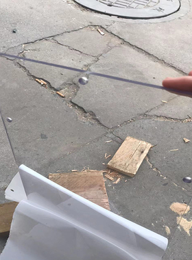 透明PC板耐力板PC防爆板透明有机玻璃画框玻璃挡风玻璃加工定制