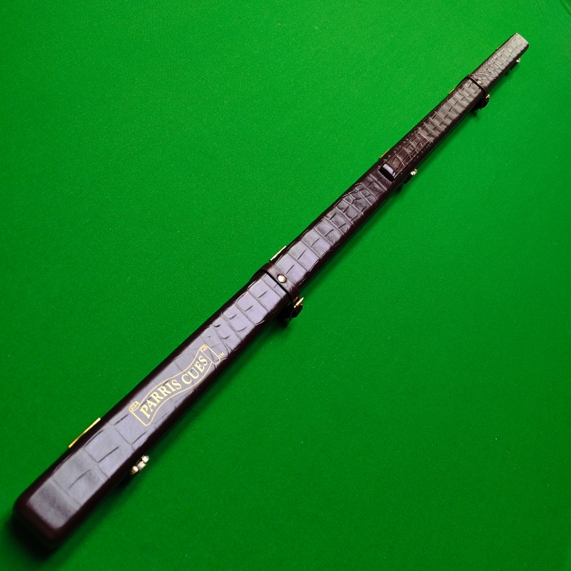 英国John parris 单槽纯皮 棕色通杆盒子仿鳄鱼皮 假一罚十