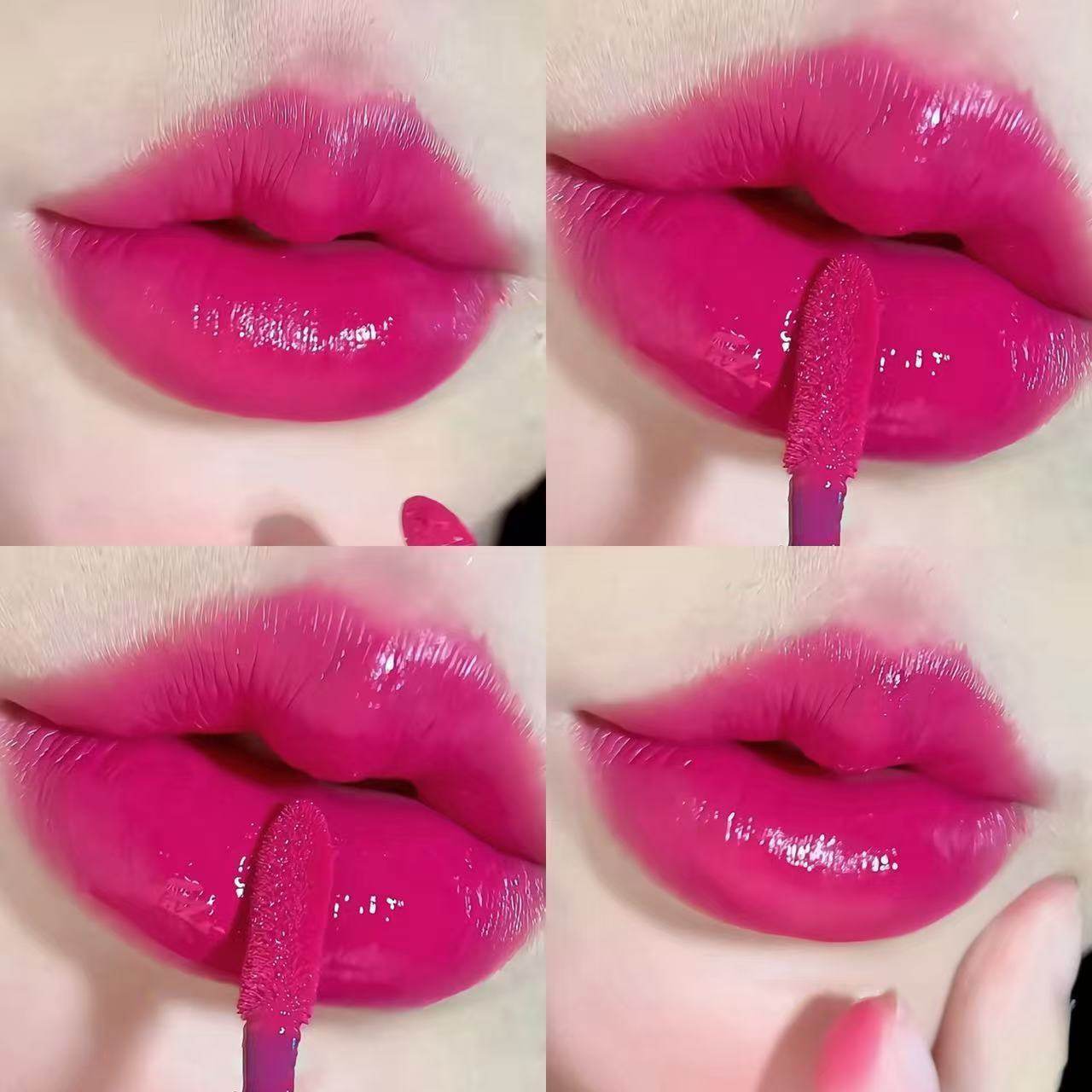 玫紫色唇釉学生党素颜奶茶肉桂色正红色黄黑皮女持久防水不易掉色,彩妆/香水/美妆工具,唇彩/唇蜜/唇釉/唇泥/唇霜,淘宝优惠券,粉丝福利购,淘宝优惠卷