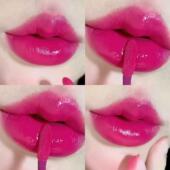 玫紫色唇釉学生党素颜奶茶肉桂色正红色黄黑皮女持久防水不易掉色