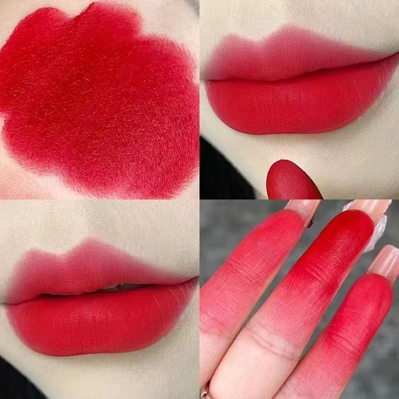 新款正红色口红防水持久不易掉色