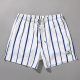 轻薄透气运动健身速干不闷汗度假沙滩裤 条纹四分短裤 盖浪男士 新款