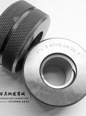 美制梯形左右螺纹环规2 3/4-3-4-6-8STUB ACME高精度通止规量规