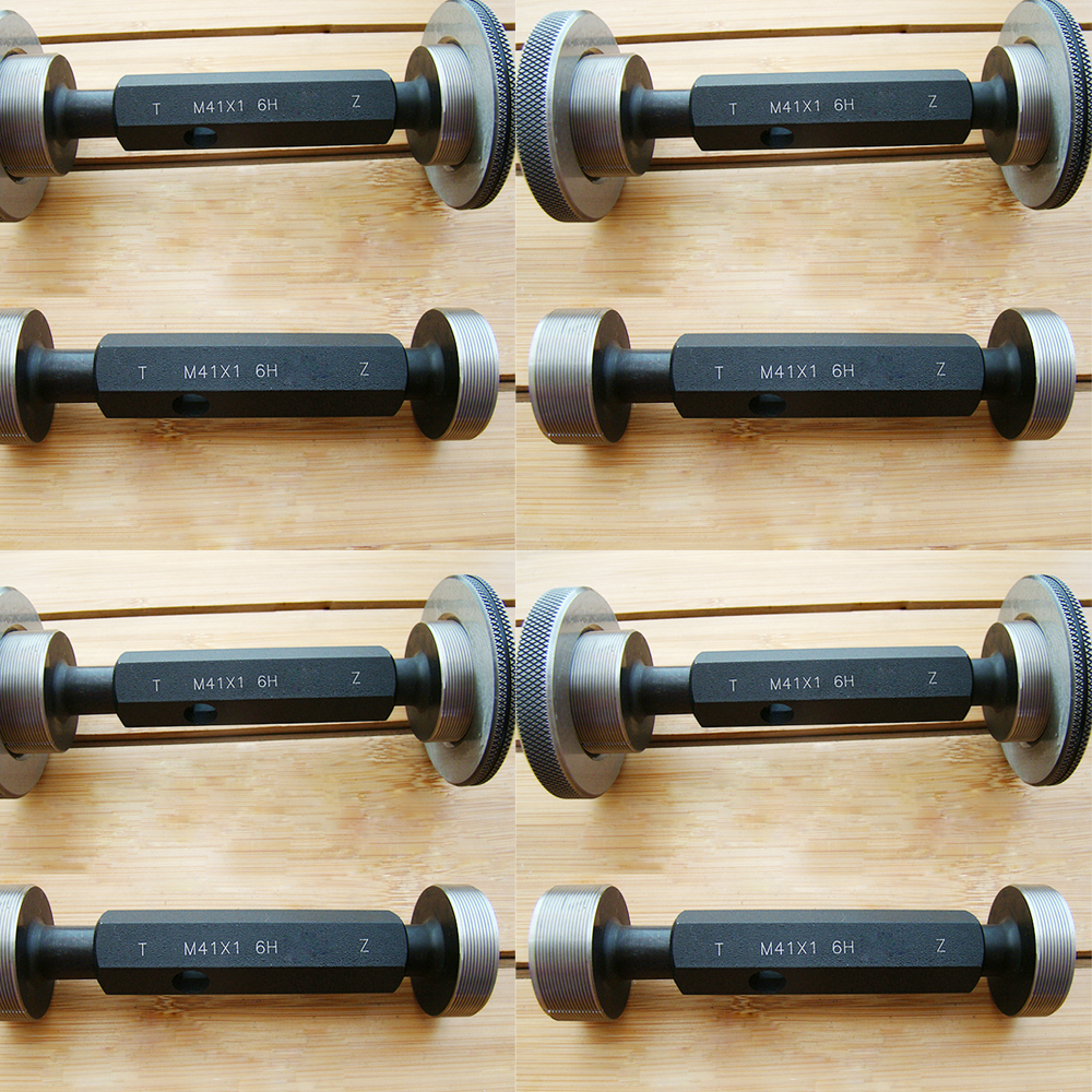 公制非标螺纹塞规M23*1.5/M35*1/M32*2*1高精度通止牙量规6H/7H