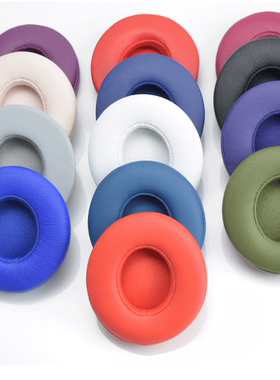 适用于Beats solo蓝牙耳机solo3 wireless耳机海绵套B0534 A1796耳罩皮套