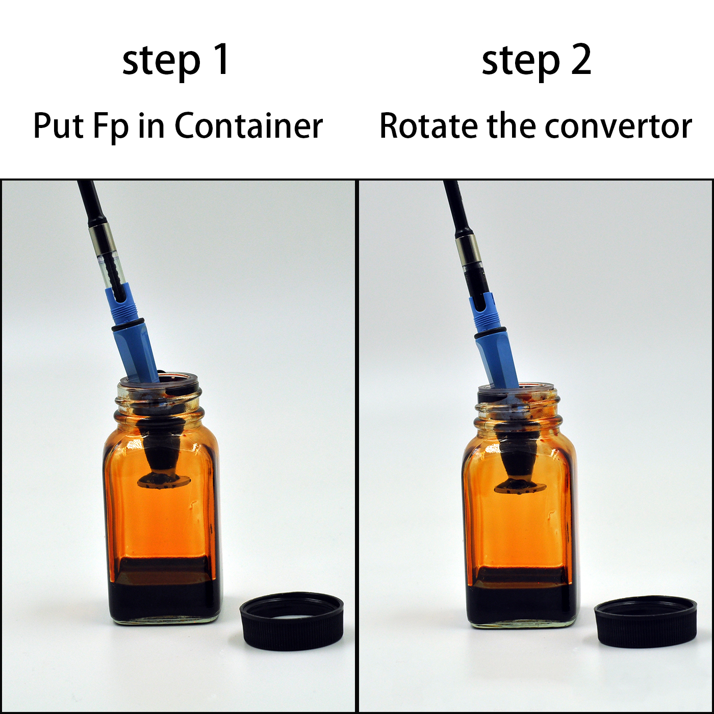 呆呆狼Davi Atelier鲶鱼钢笔墨水滴杯辅助上墨器储墨器 三个包邮