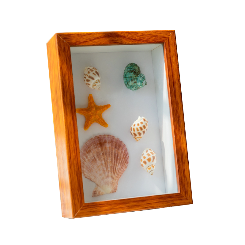 立体中空框架裱框3cm5cm干花礼物标本diy相框摆台展示框8寸10寸A4