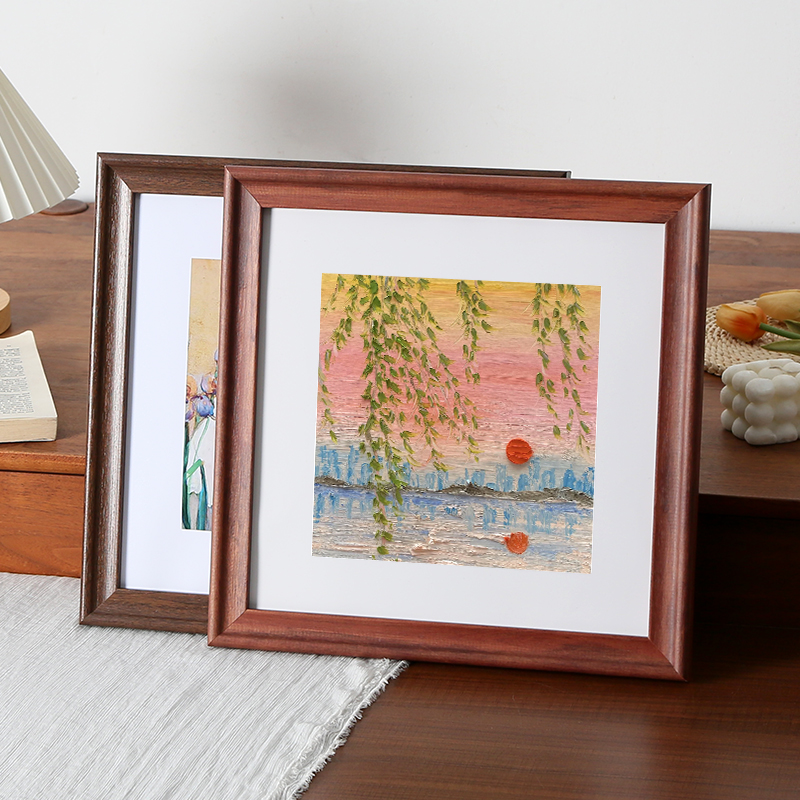 实木相框装裱简约画框