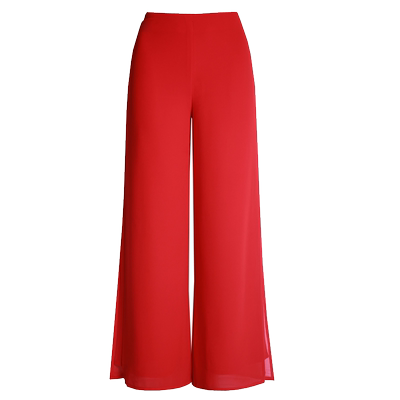 阔腿裤女裤显高长裤开叉直筒裤