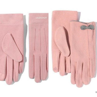 冬季全指防寒保暖触屏手套男女