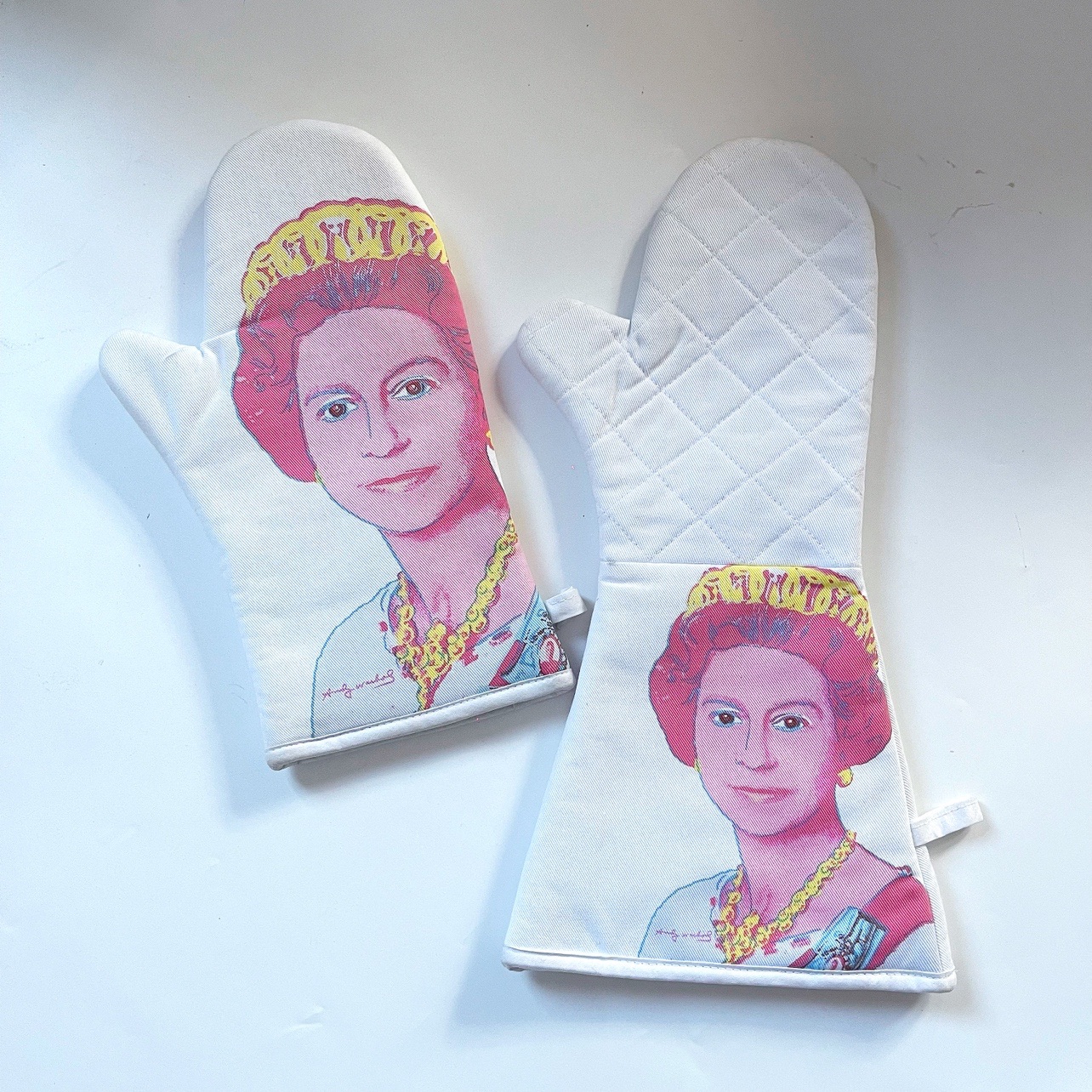 周A家UW英国皇室御用品牌加厚烘培手套防烫隔热微波炉烤箱手套