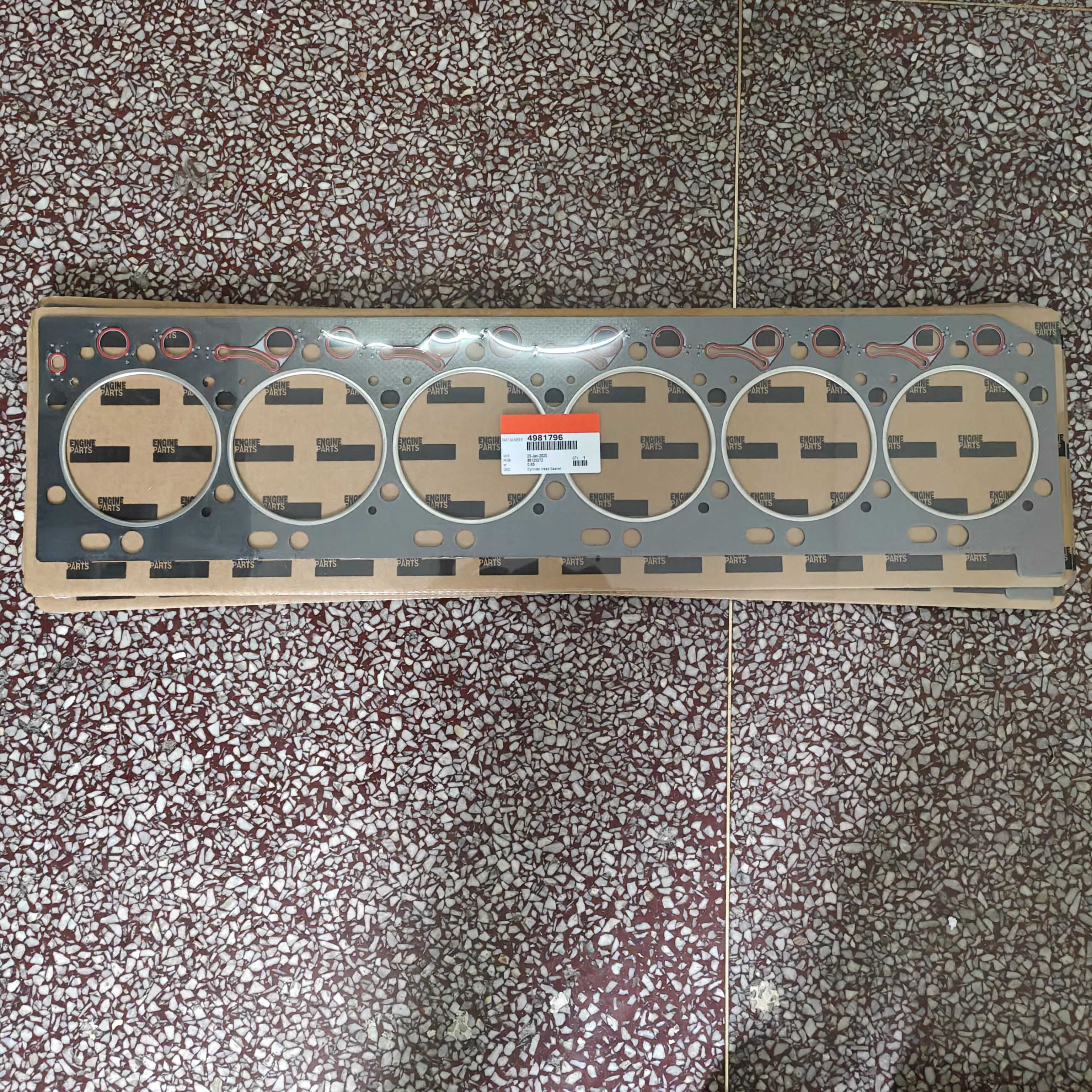 适用东风康明斯6L QSL柴油发动机气缸垫片 4981796气缸垫汽缸床