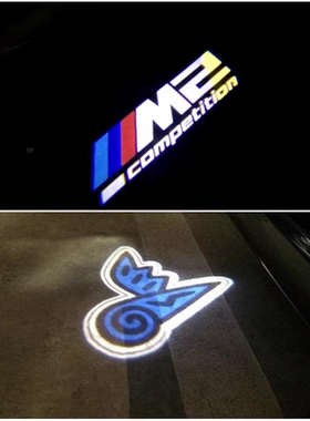 适用于宝马M2 competition m5 m3雷霆M4 M8 x3m g80改装迎宾灯X5m