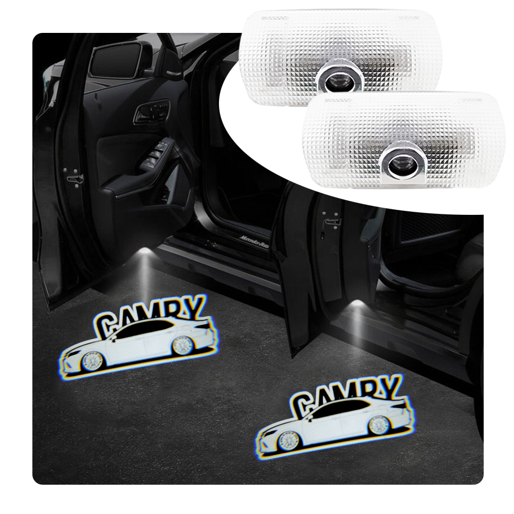 适用老新丰田凯美瑞改装车门专用迎宾灯XV40 XV50 XV70 GR sport