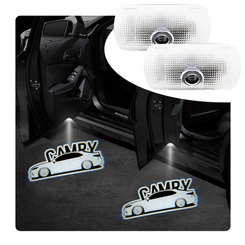 适用老新丰田凯美瑞改装车门专用迎宾灯XV40 XV50 XV70 GR sport