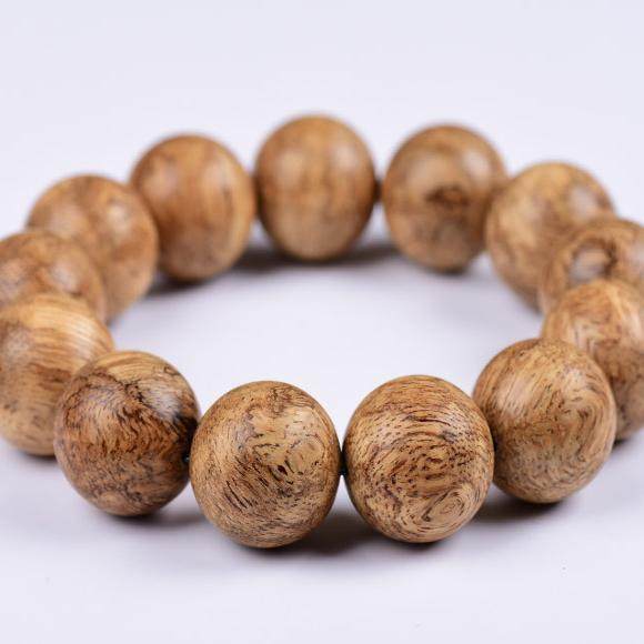 天然达拉干沉香手串手链男女款文玩佛珠单圈乳香奶凉味安神助眠