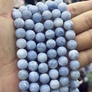 天然蓝澳宝石散珠随形蓝水晶原石手链项链DIY半成品手串饰品配件