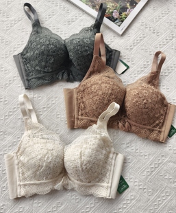 软钢圈聚拢侧收副乳yu文胸 好看BC杯中薄款 原249品牌断码 撤柜内衣