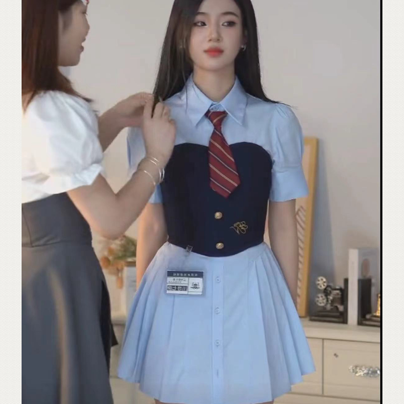 制服三件套海派学院风