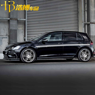 适用于大众高尔夫POLO探岳歌朗行侧身贴纸机盖改装饰定制车贴拉花