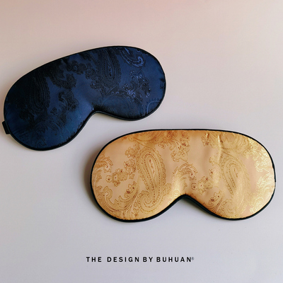 睡眠眼罩遮光透气中国风头围可调