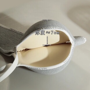 加厚7CM经典棉质无痕内衣女小胸聚拢显大不空杯无钢圈收副乳文胸