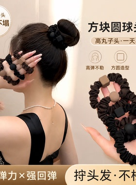 小肠发圈女头绳高马尾丸子头发绳