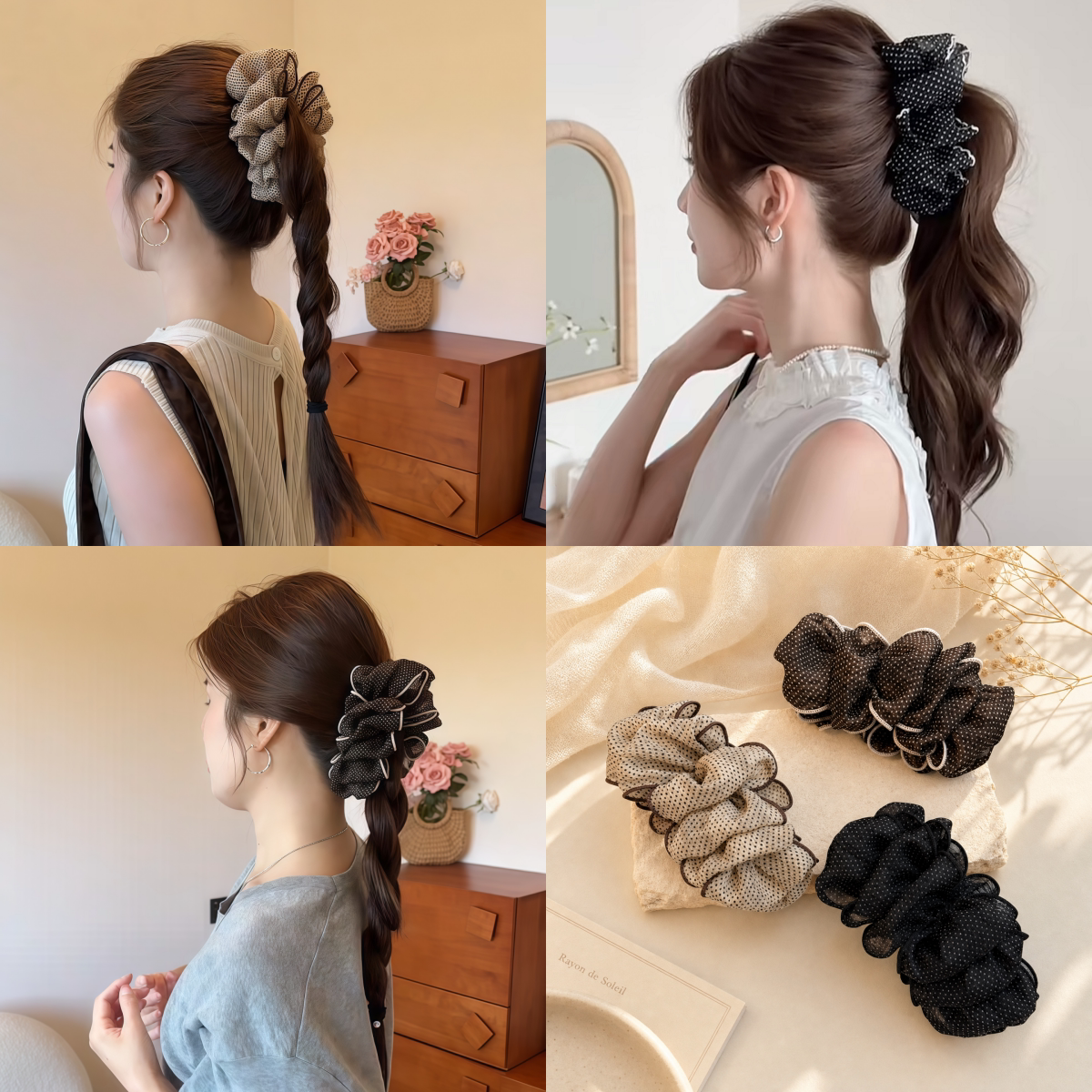 香蕉夹女高马尾发夹扭扭夹发卡