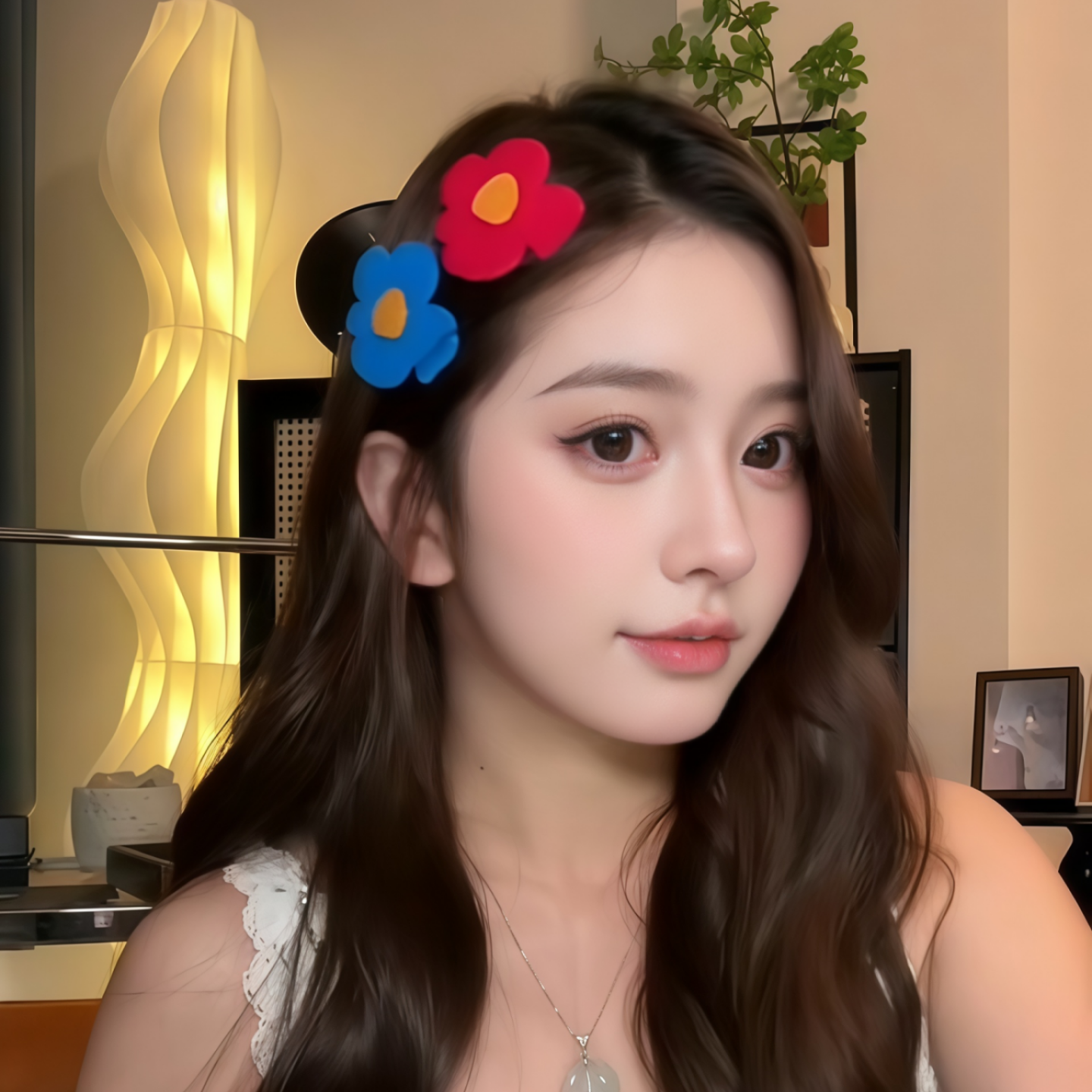 多巴胺花朵发夹女早春侧边碎发夹刘海夹bb夹子小发卡鸭嘴夹子头饰